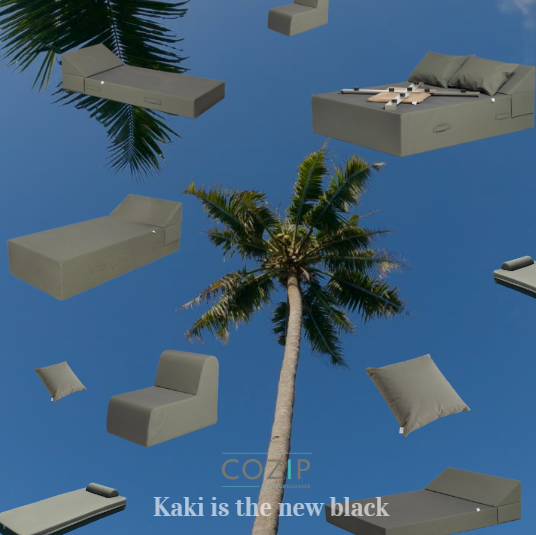 Kaki is the new black