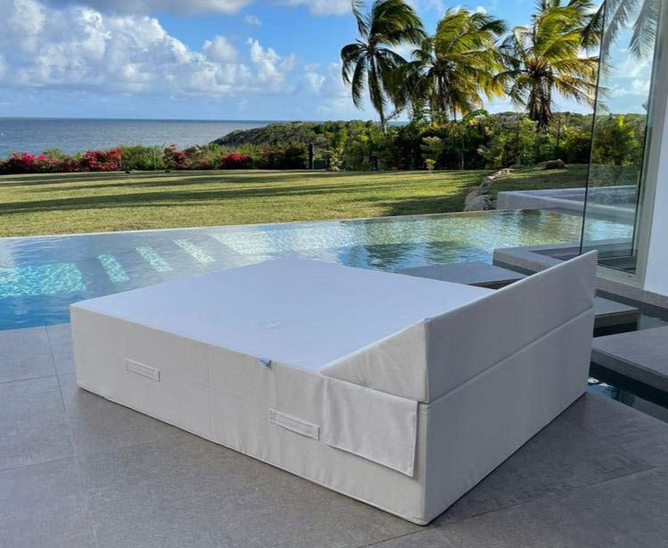 PALOMA | Lit de piscine COZIP | 180x140xh38 cm