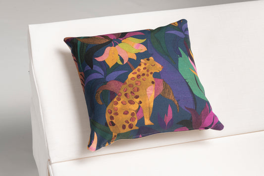 Coussin Cozip d'extérieur JUNGLE | Tissu de créateur