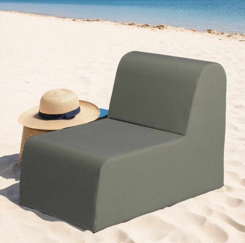 MYKONOS | Fauteuil extérieur Cozip | 76x60, assise 38, dossier 38 cm