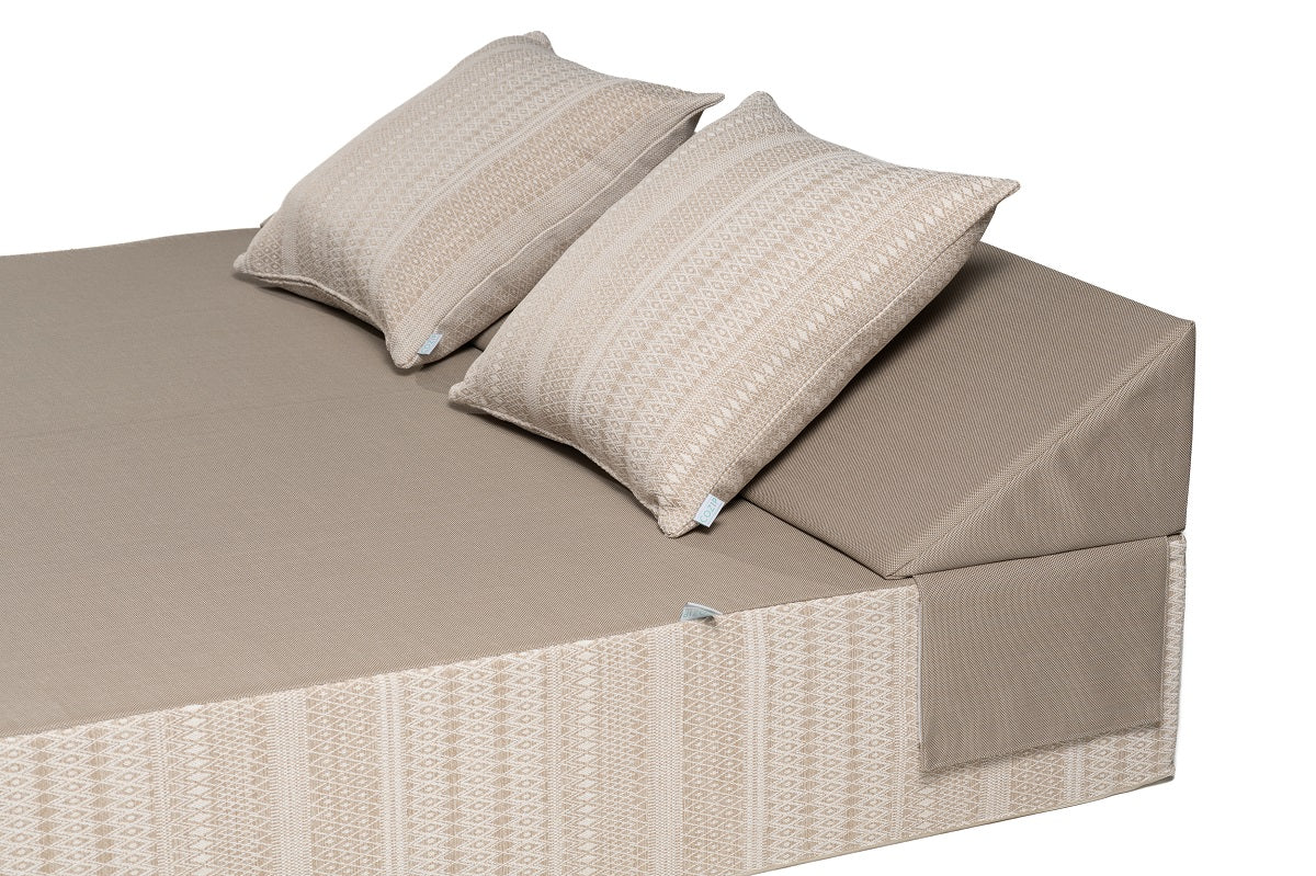 Coussin Cozip d'extérieur JULIE | Tissu Elitis