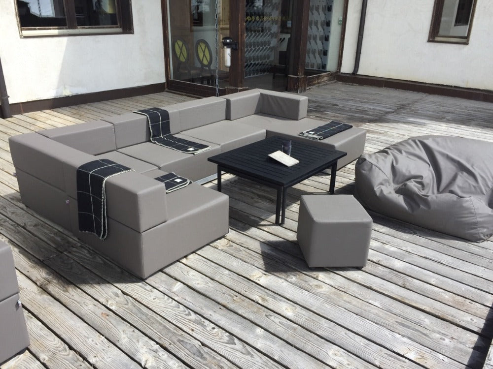 SERENA | Sillón de exterior | 80x80, asiento 38, respaldo 25 cm