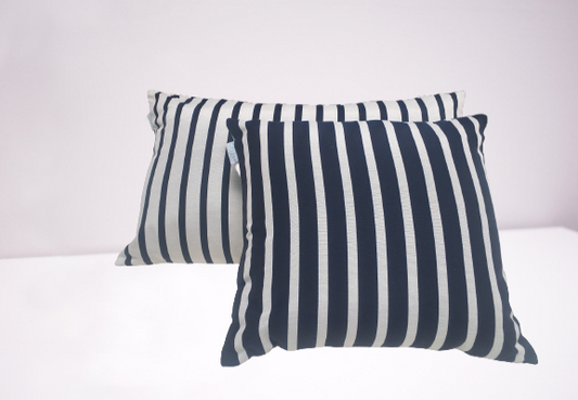 Coussin d'extérieur Cozip MARIN | Tissu Jean-Paul Gaultier