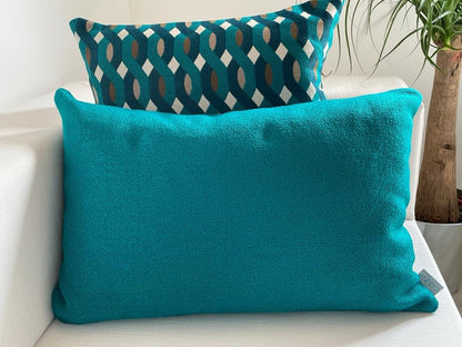 Coussin extérieur BLUE LAGON | Tissu elitis