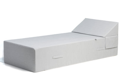 SUN PACK UMBRELLA POUF | 1 Lit de piscine COZIP une place 200x88xh38cm + 1 coussin 50x50cm+ 1 pouf 40x40cm