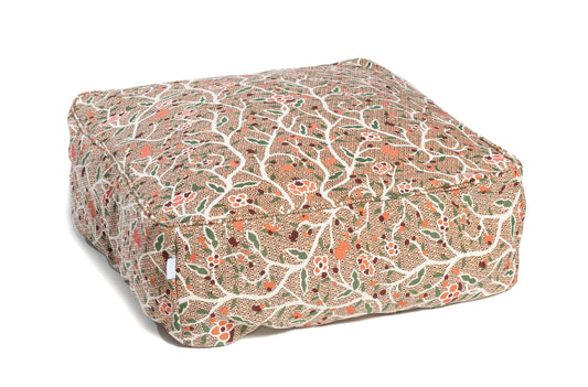 PETIT BOHÈME ELITIS | Coussin de sol à billes COZIP | 80 x 80 x h30 cm