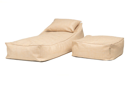 BOHÈME RAPHIA | Ball armchair COZIP | 180 x 80 x h50 cm