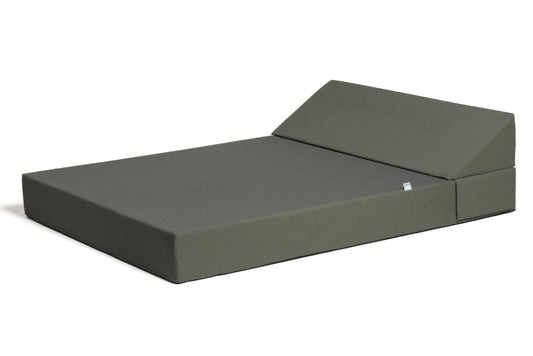 Double bed Jung kaki | Lit de piscine COZIP | 180x136xh20 cm