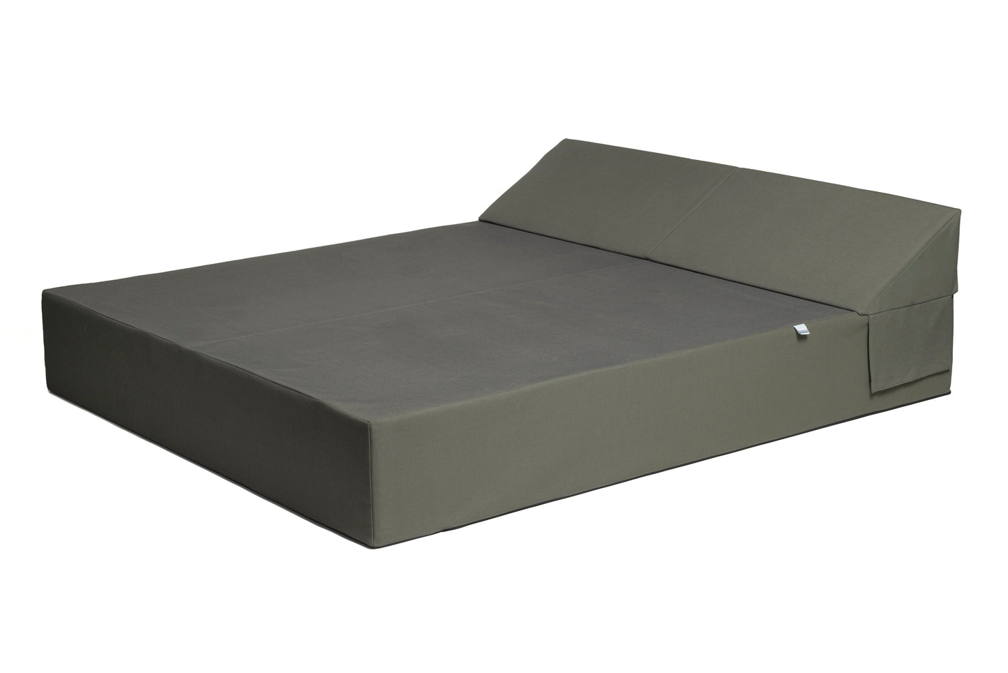SUN PACK GRAND BED COZIP | 1 Grand Bed deux places 200x180xh30 ou 38 cm + 2 coussins 50x70 cm + 1 Housse de protection + 3 Piètements 180cm