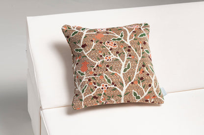 Coussin d'extérieur Cozip PINKY BLOOM | Tissu Elitis