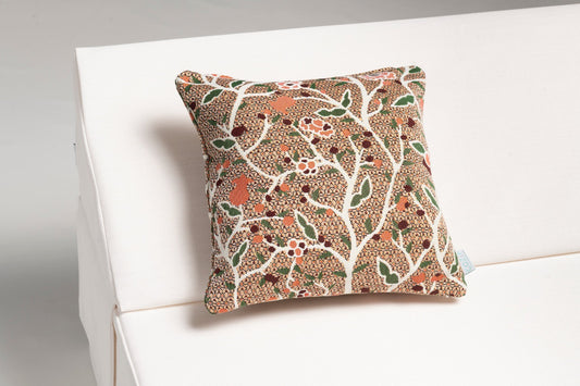 Coussin d'extérieur Cozip PINKY BLOOM | Tissu Elitis