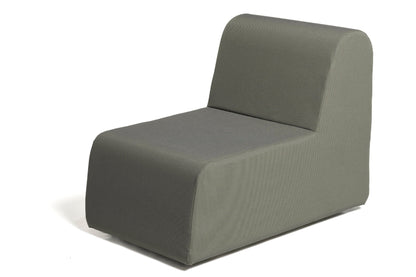 MYKONOS | Fauteuil extérieur Cozip | 76x60, assise 38, dossier 38 cm