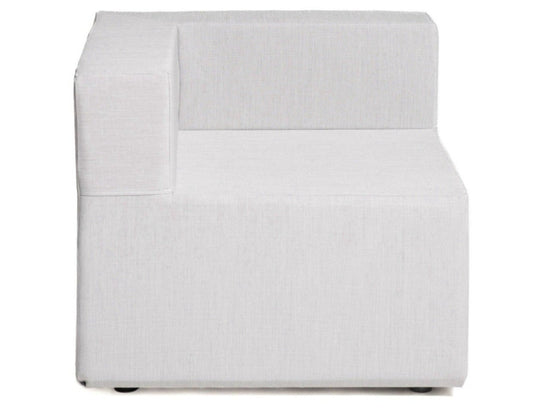 SERENA | Fauteuil d'angle extérieur COZIP | 80x80, assise 38, dossier 25 cm