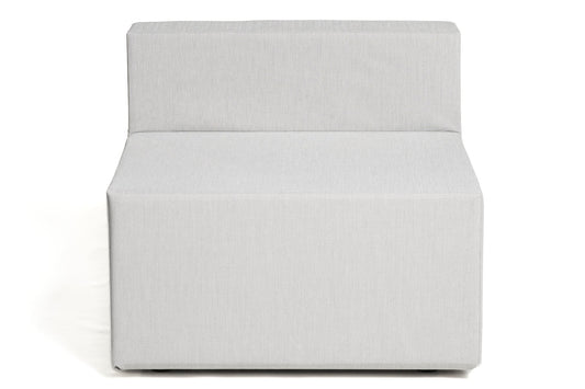 SERENA | Fauteuil extérieur COZIP | 80x80, assise 38, dossier 25 cm