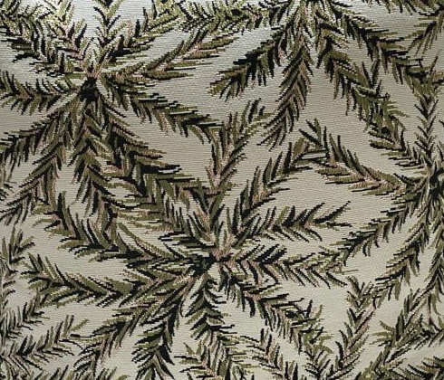 Coussin d'extérieur Cozip PALMIER | Tissu Elitis