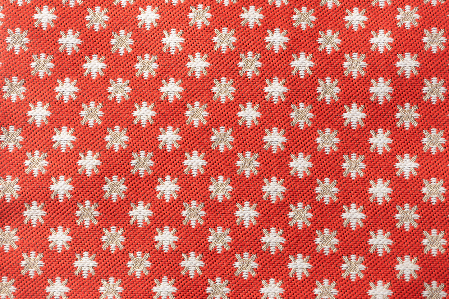 STARRY RED outdoor cushion | Elitis fabric