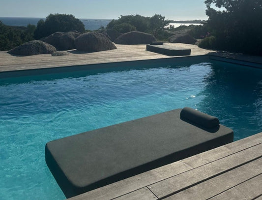 CHRISTOPHE | Le PoolBed Kaki Cozip | 180x70xh18 cm