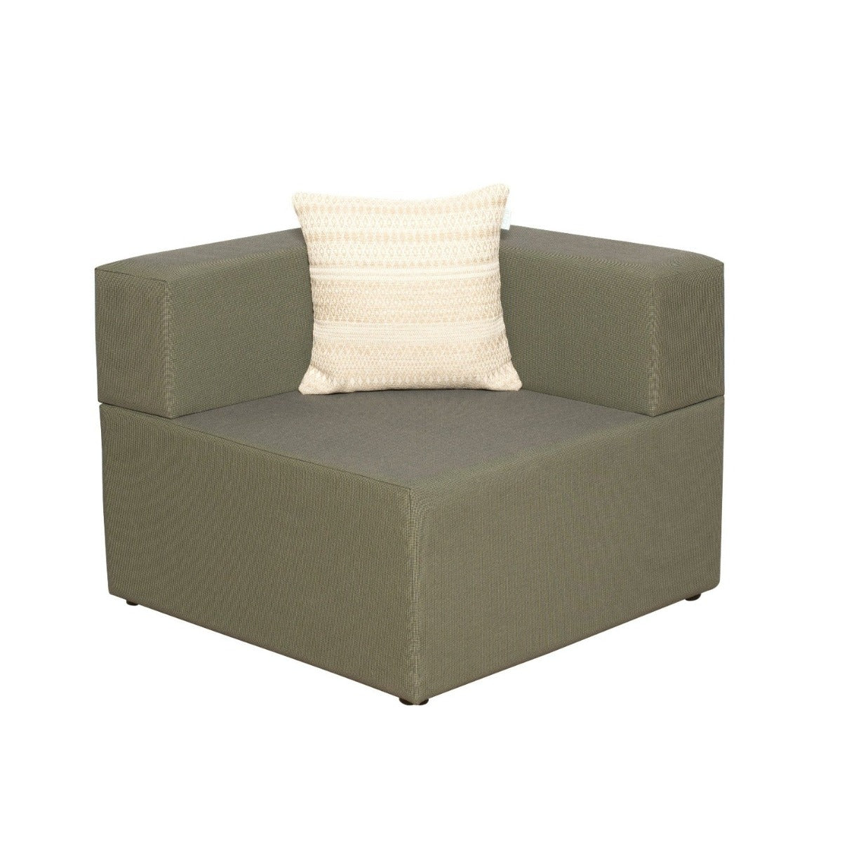 SERENA | Sillón de esquina | 80x80, asiento 38, respaldo 25 cm