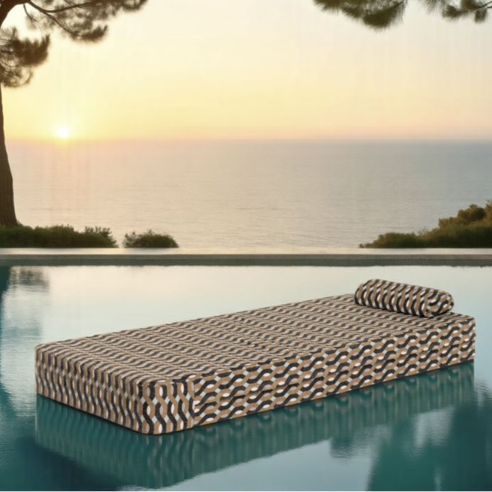 EVA | PoolBed COZIP | 180x70xh18 cm