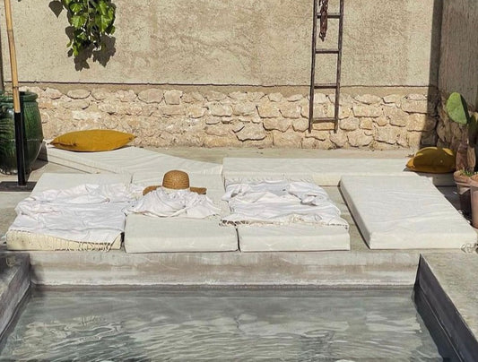 TIKI | Matelas de plage COZIP | 180x60xh10 cm